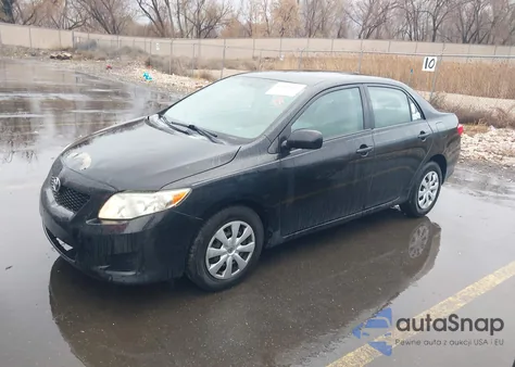 2010 Toyota Corolla Le z USA, uszkodzony, nr VIN 2T1BU4EE4AC290260